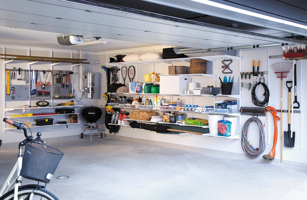 Система полок для гаража
